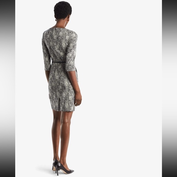 NWT MM Lafleur Crackle Print Etsuko Sheath Dress - Picture 2 of 9